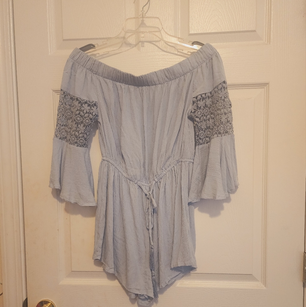 Blue Romper